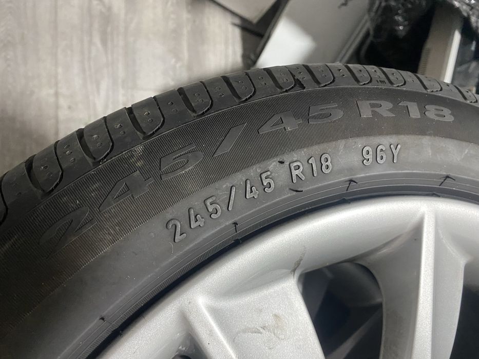 Jante 18 BMW + Cauciucuri Pitelli F10,F11,F01,E90,E91,X1,X3 Etc