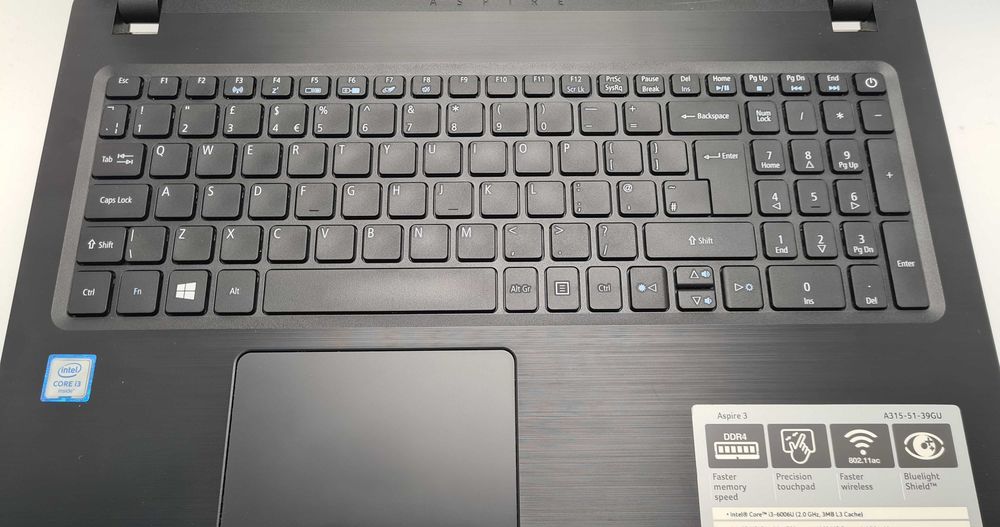 Acer Aspire 3 A315-51 i3 6006/8GB/256SSD/1TB HDD