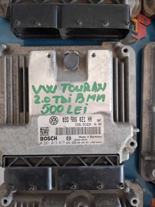 Calculator ECU Motor VW Touran 1.9 2.0 Tdi BMM BMN BKD BKC AVQ