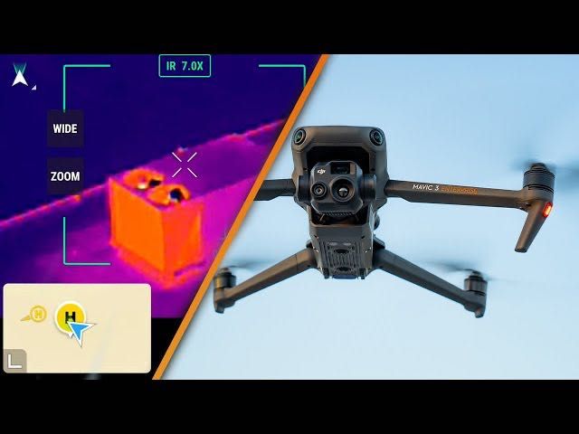 Inchiriere Drona Dji MAVIC 3T(THERMAL)-CELLGSM Baneasa Shopping City