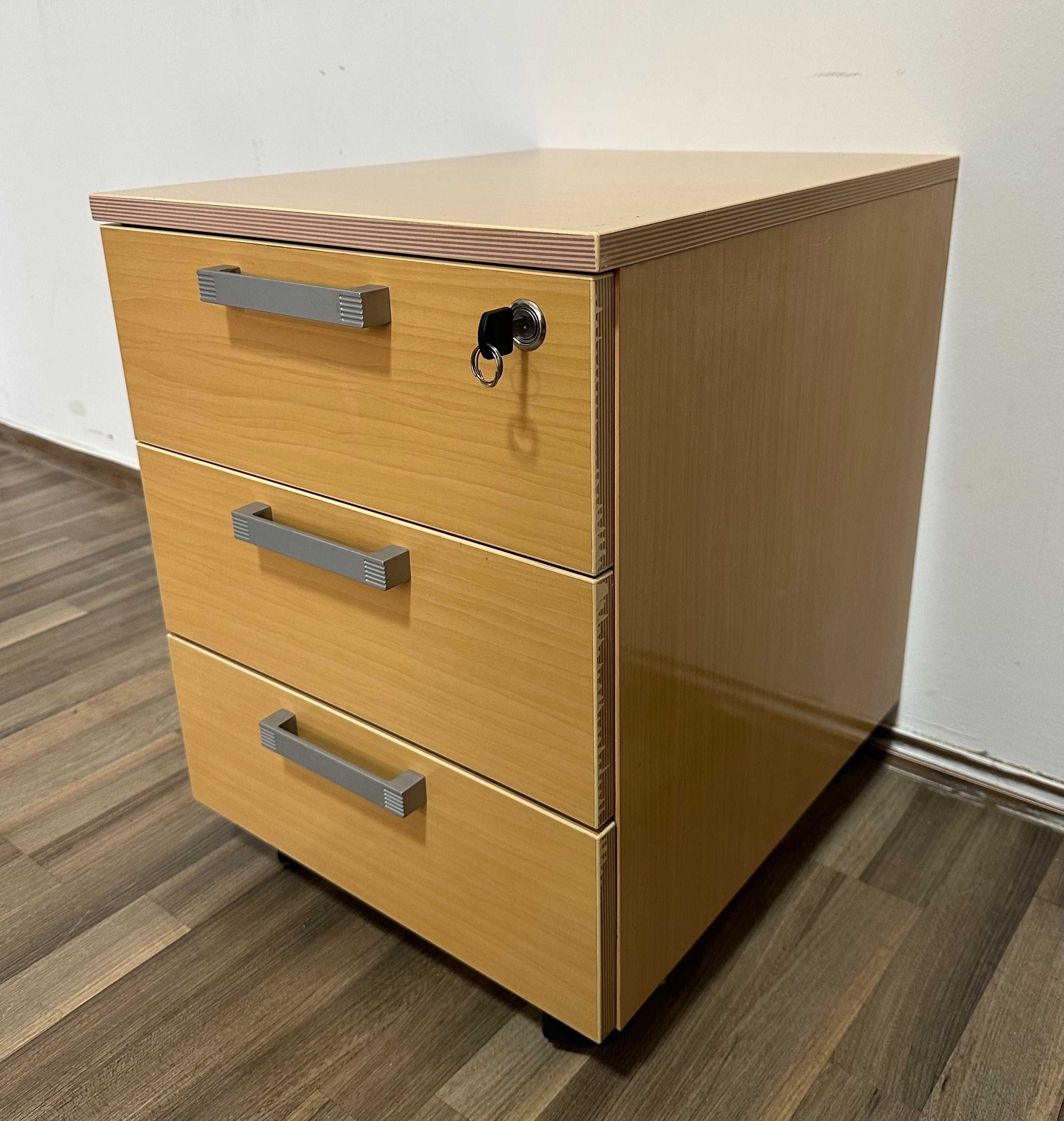 30 buc Rollbox pe rotile cu 3 sertare; Mic dulap pentru birou