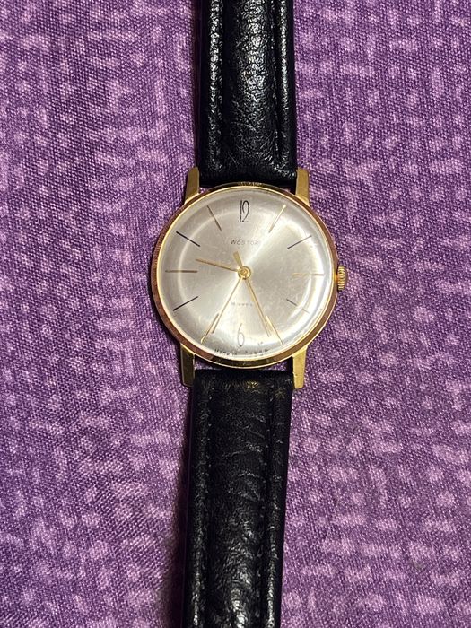 CEAS  WOSTOK placat cu aur 18 k