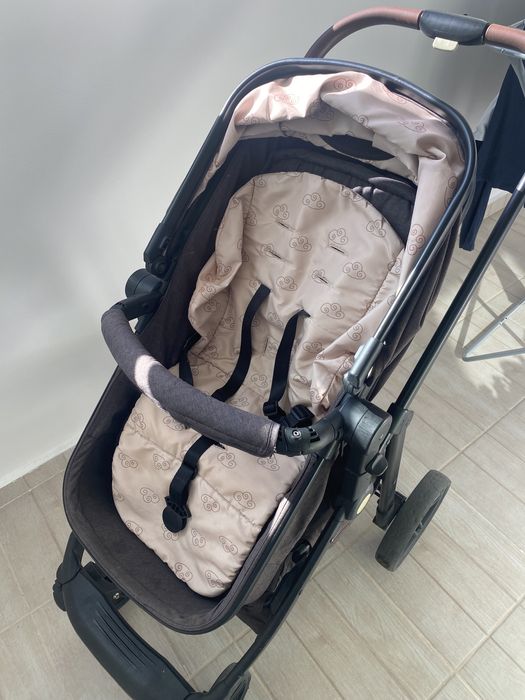 комбинирана количка chipolino + подарък кошница за бебе за пътуване