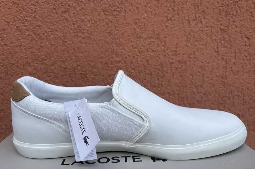 Lacoste originali noi piele pantofi sport tenisi  29cm.