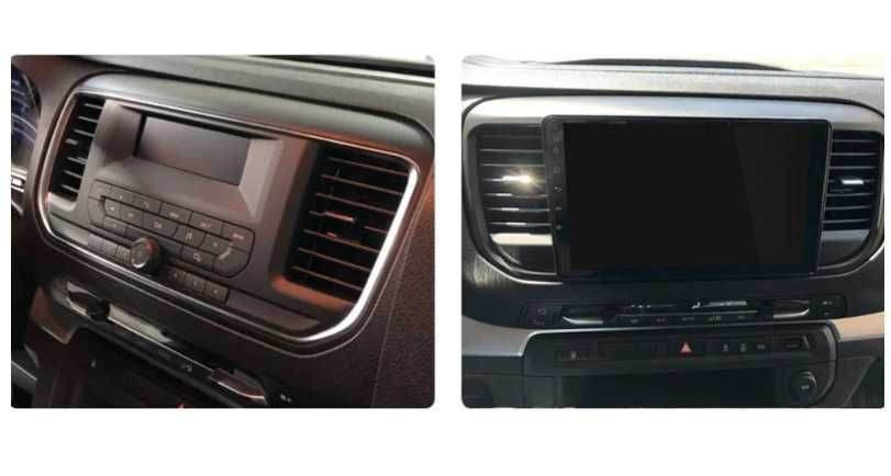 9-инчова мултимедия за Peugeot Expert (2016–2022) + подарък камера