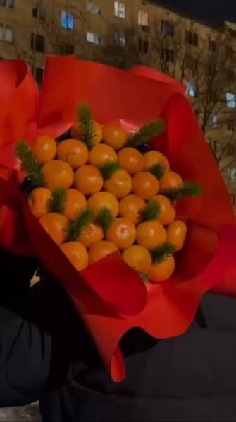 Букет из мандаринов