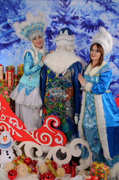 Дед мороз и снегурочка на дом