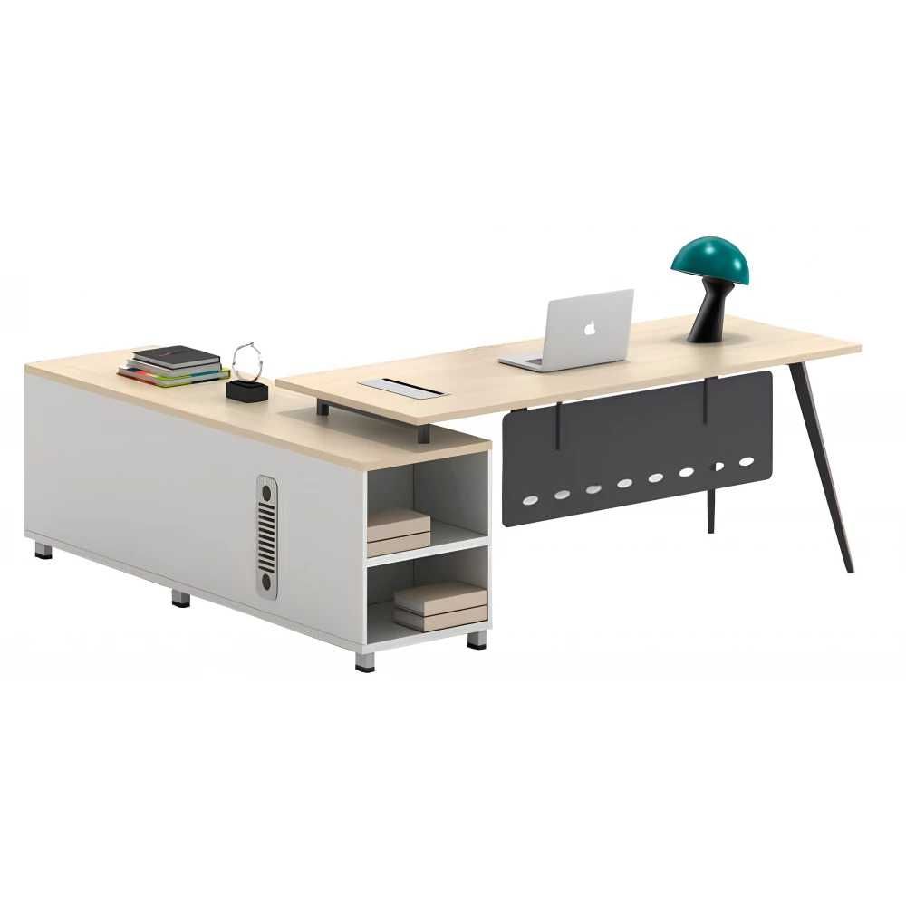 Офисный стол ERGO Quantum Gray
