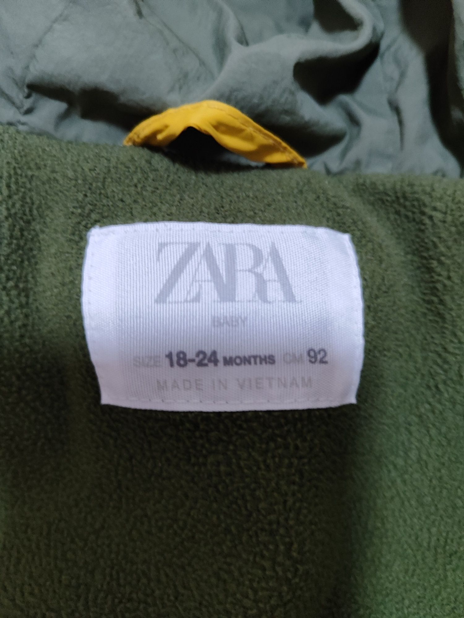 Детско зимно мно яке Zara