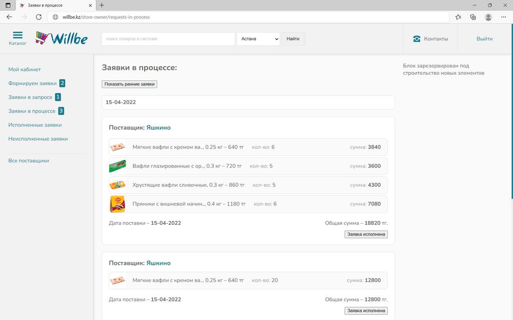 Технологическое IT решение для бизнесов в сегменте b2b, IT - платформа