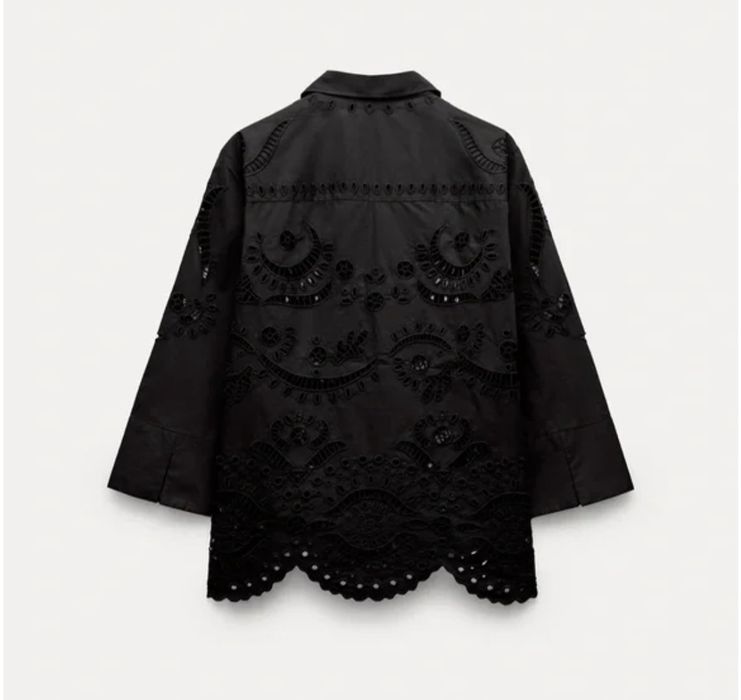 ZARA Lace Collection риза XS