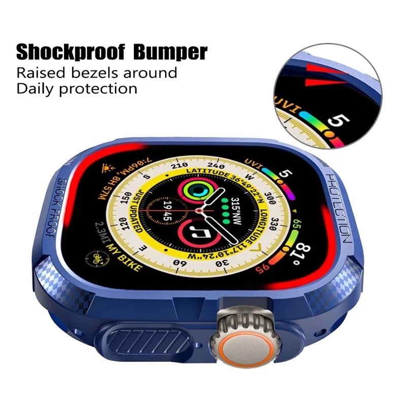 Удароустойчиво калъфче за AppleWatch ULTRA/SE/SE2/9/8/7/6/5/4