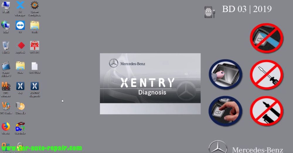Diagnoza Tester Star DAS Xentry Mercedes