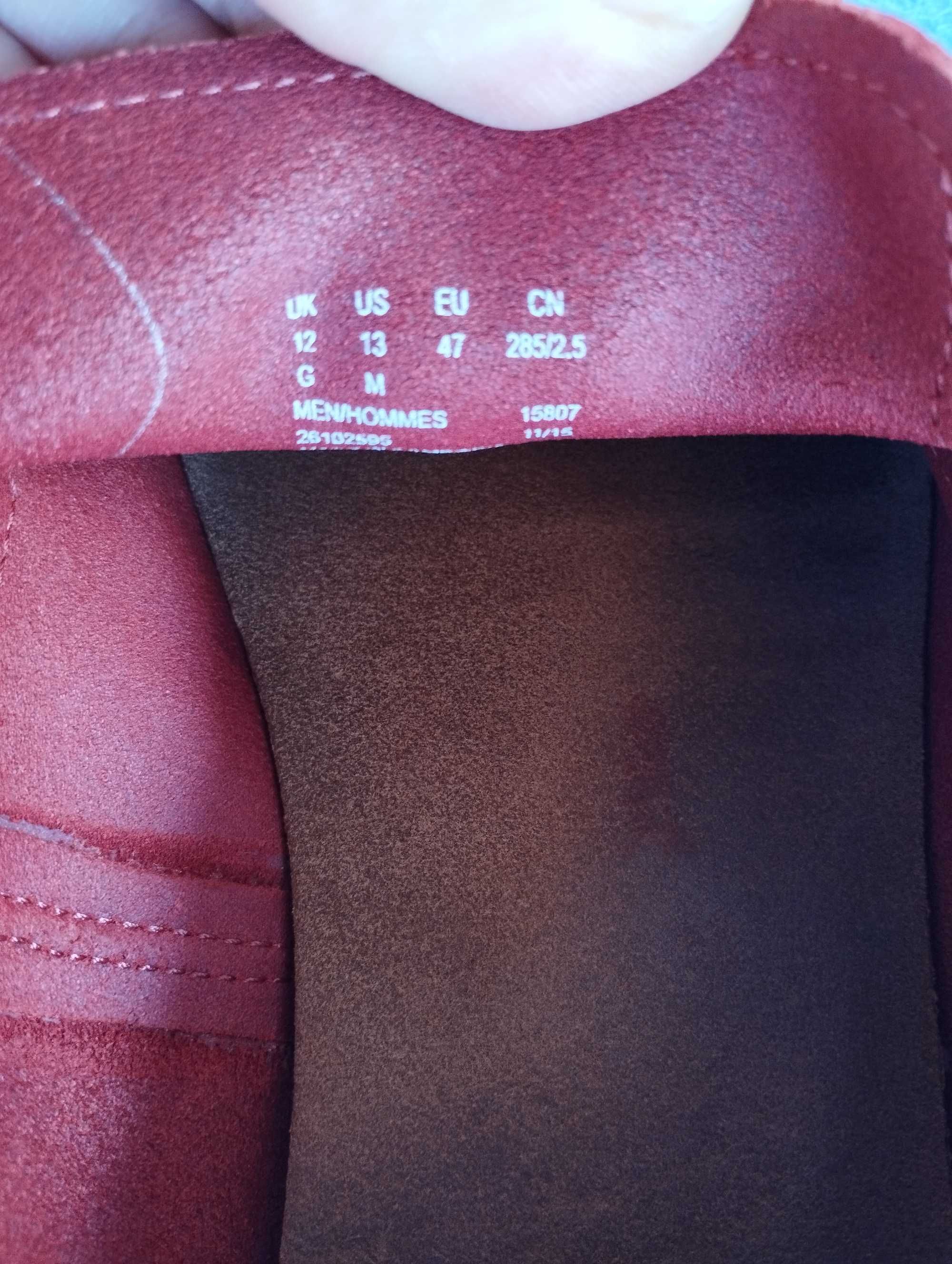 Сандали ecco и мокасини Clarks номер 47.