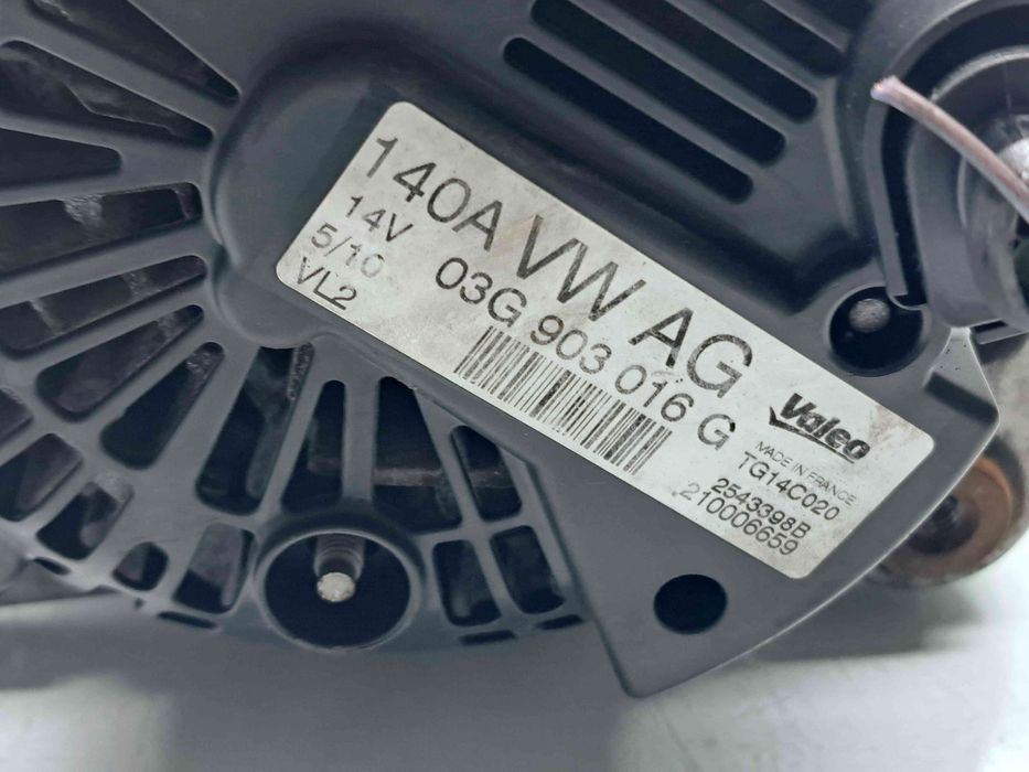 Alternator Audi A4 (8K5, B8) Avant [Fabr 2008-2015] 03G903016G 2.0 TDI