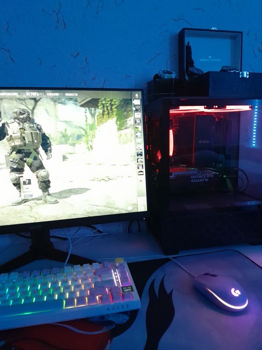 Мощный Пк в сборе обмен на айфон