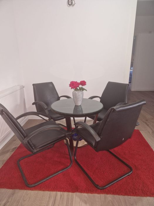 Set scaun birou și masa vintage