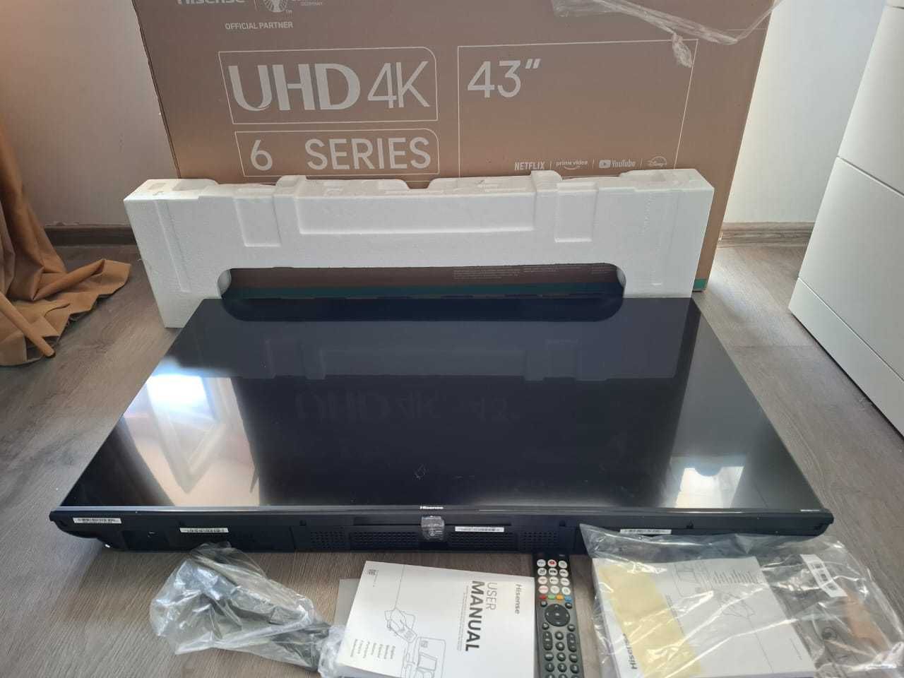 Телевизор Hisense 43" UHD4K Smart