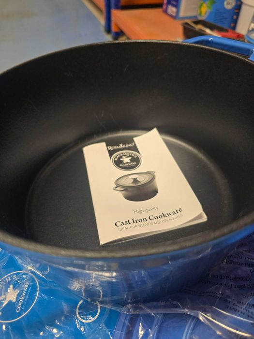 Намалена ог 195лв Чугунена тенджера с капак Blacksmith's 1.8л