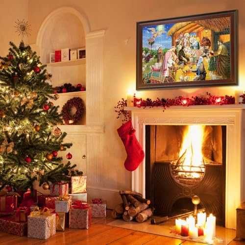 Нов Пъзел адвентен календар 24 части – подарък за Коледа дете игра