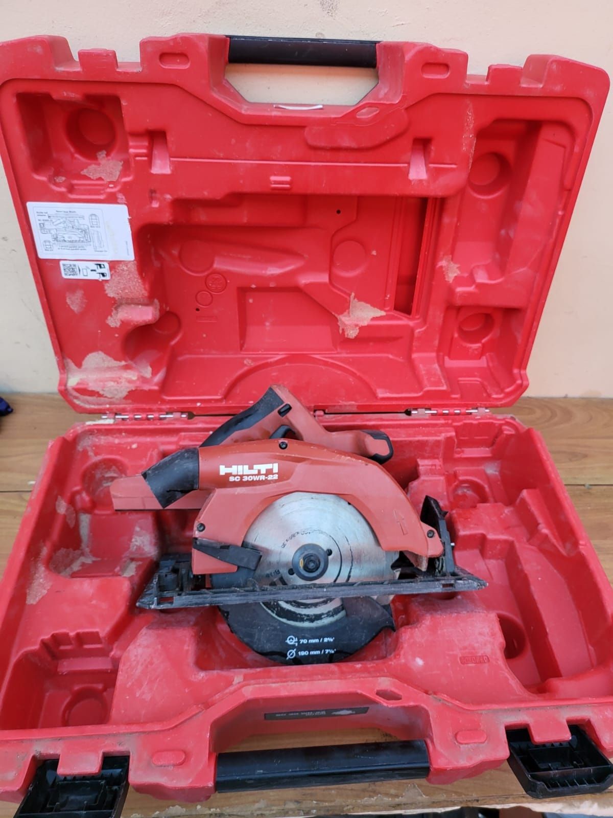Fierăstrău circular Hilti nuron SC 30WR-22