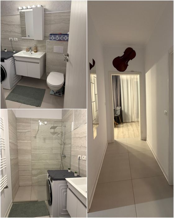 Apartament cu 1 camera+terasa 19mp+loc parcare.Mobilat si utilat comp!