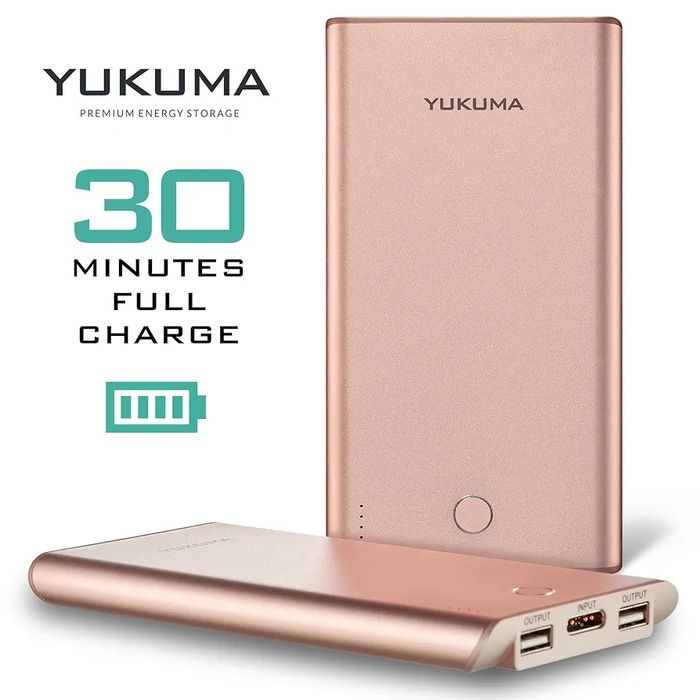 Yukuma Power Bank, fast charger 10000 mAH