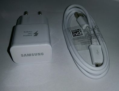 Incarcator+cablu nou original Samsung Fast Charge S5 6 7 Edge Note 4 5