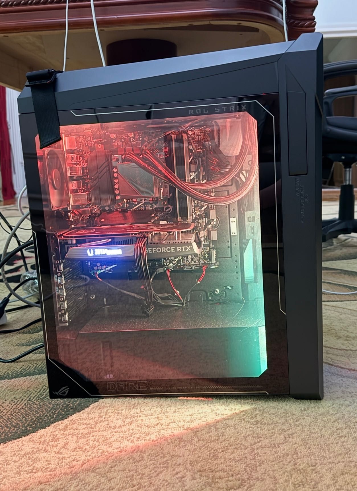 Продам мощный игровой пк в стильном и лаконичном корпусе от Asus ROG