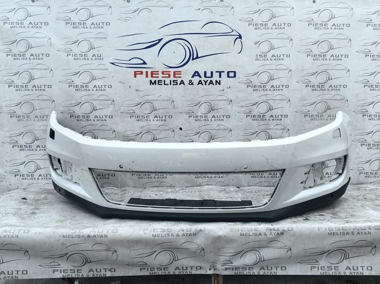 Bara fata Volkswagen Tiguan 5N0 Facelift an 2011-2016 Gauri pentru 6 senzori si spalatoare faruri