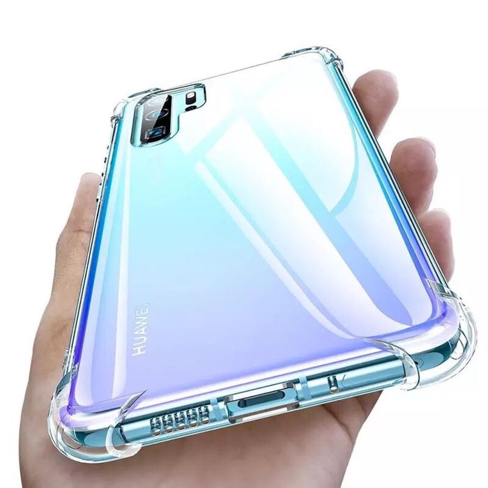 Huawei P20/P30 Pro Lite Husa Ramforsata Silicon Transparenta Bumper