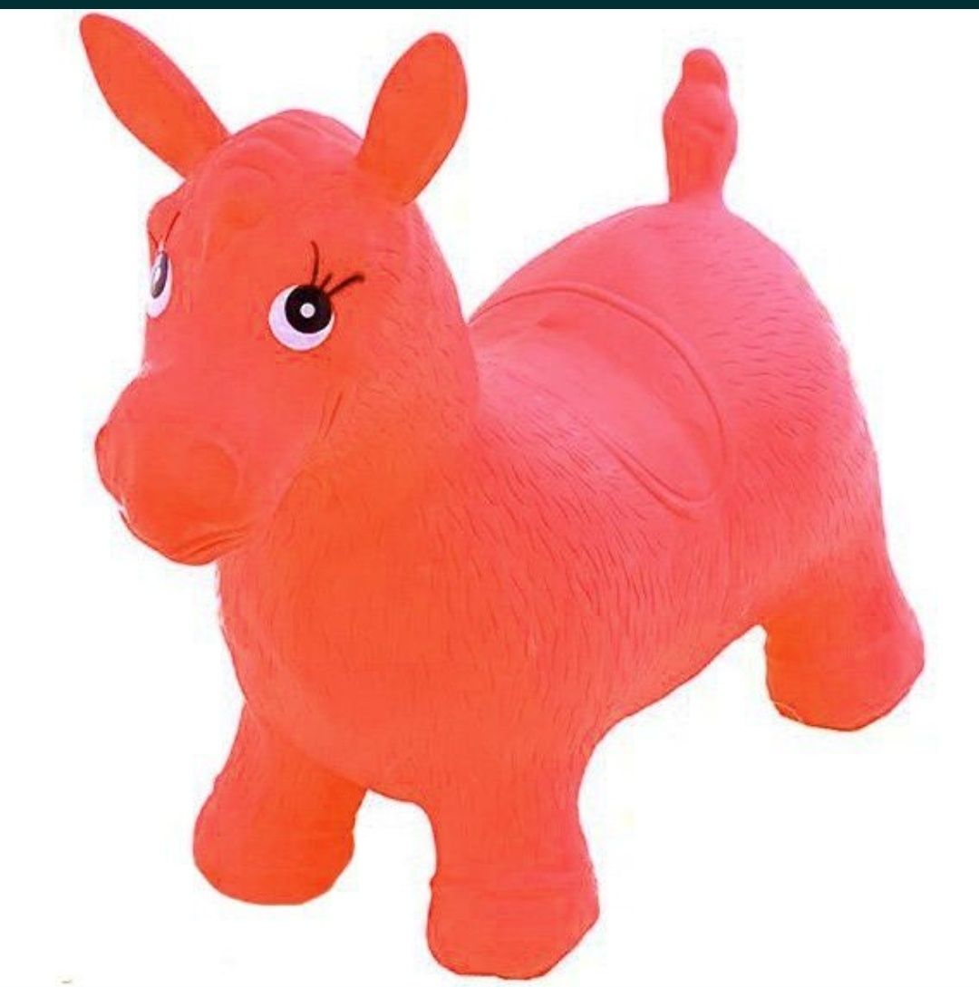 Прыгун Детская надувная игрушка ослик лошадь