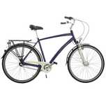 Bicicleta City 28" Leader M Shimano NX 3v, Suntour, AL, 56cm, Blue