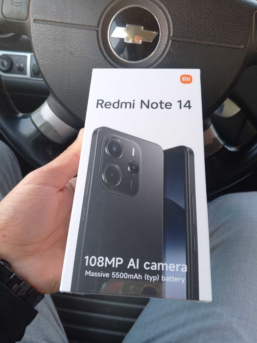 Redmi Note 14 (Qora) 8/256 GB