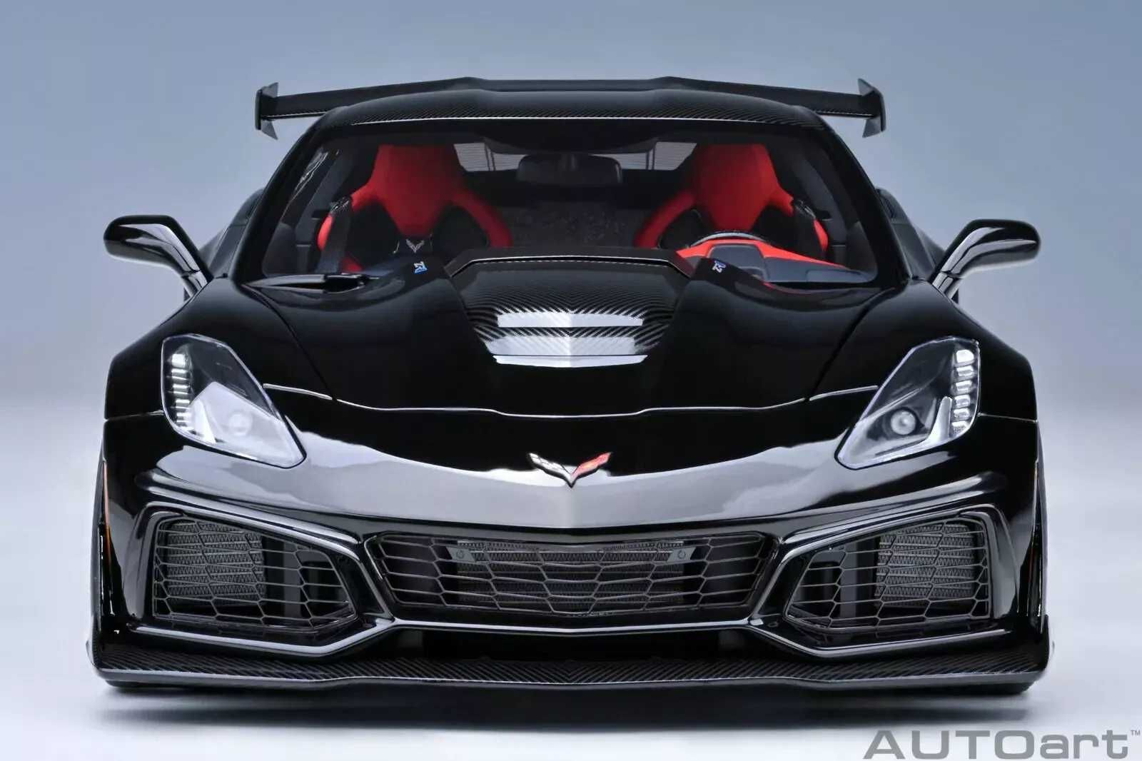 Chevrolet Corvette C7 ZR1, gloss black, AUTOart, M 1:18, 2019