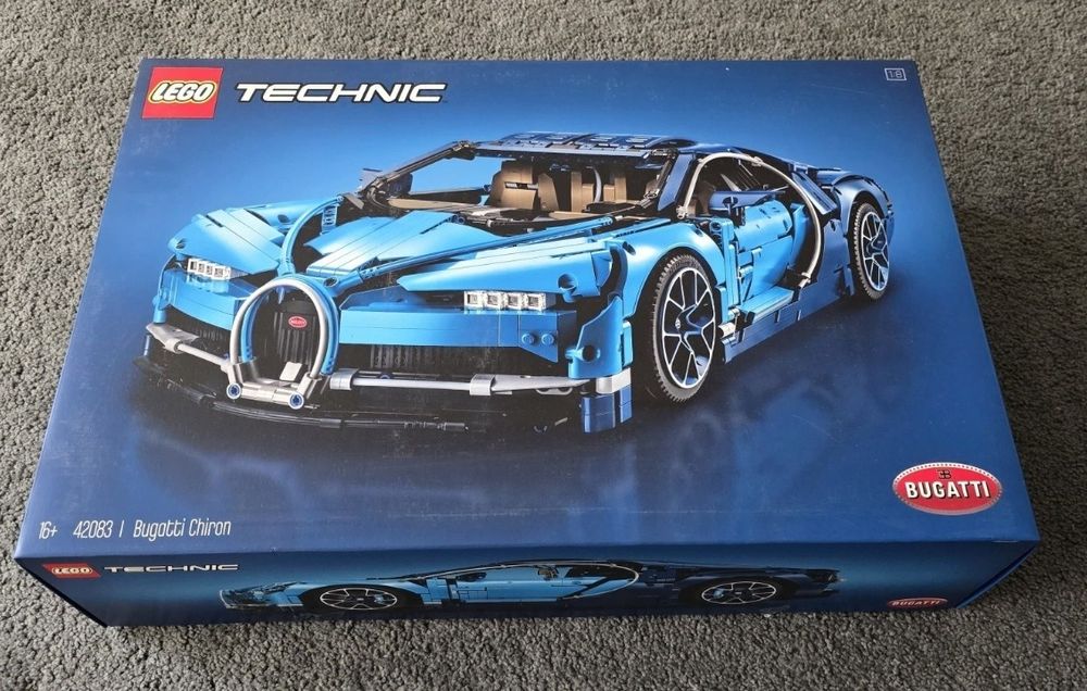 Lego tehnic Bugatti Chiron, folosit