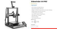 SIGILAT - ARTILLERY X4 PRO, imprimare rapida cu 500mm/s
