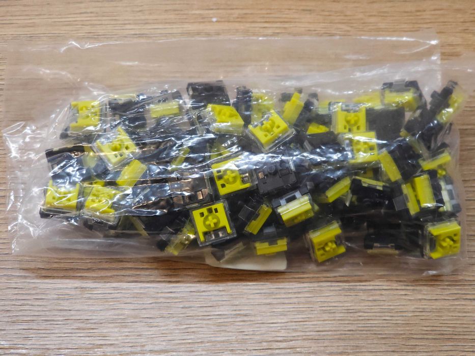 Keychron Low Profile Banana Yellow Mechanical Switches