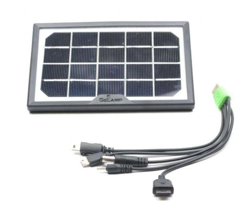 Incarcator cu panou solar CCLAMP CL-518WP 5V/1.8W mufa USB IP65