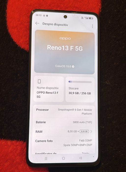 Oppo 13f 5 g nou nefolosit!