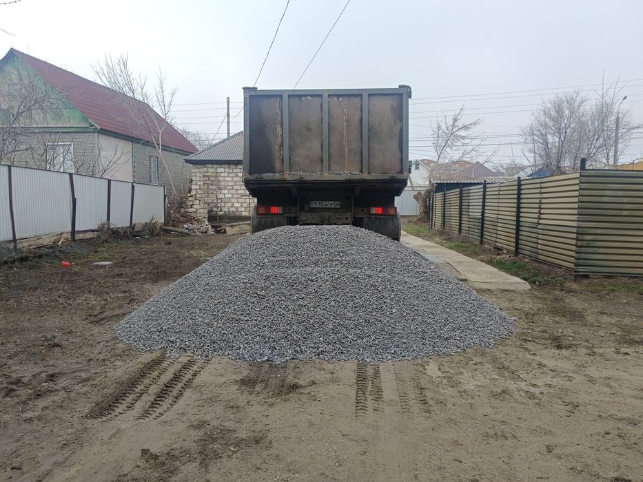 Балласт ПГС Песок Щебень АЗФ Грунт Отсев и ДР КамАЗ !!!