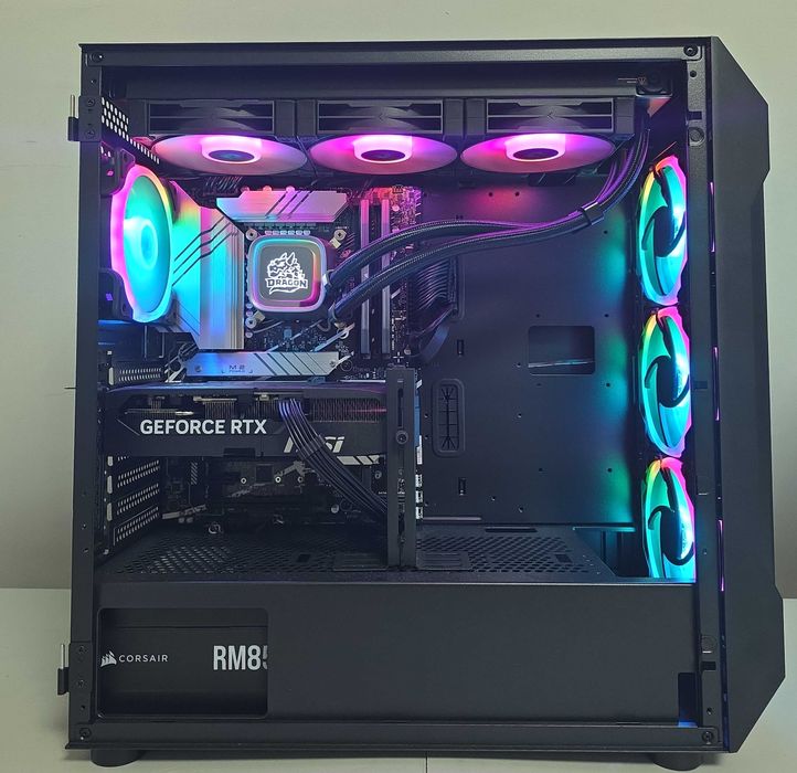 PC Gaming Dragon Intel i7 14700KF RTX 5070 Garantie 2 Ani