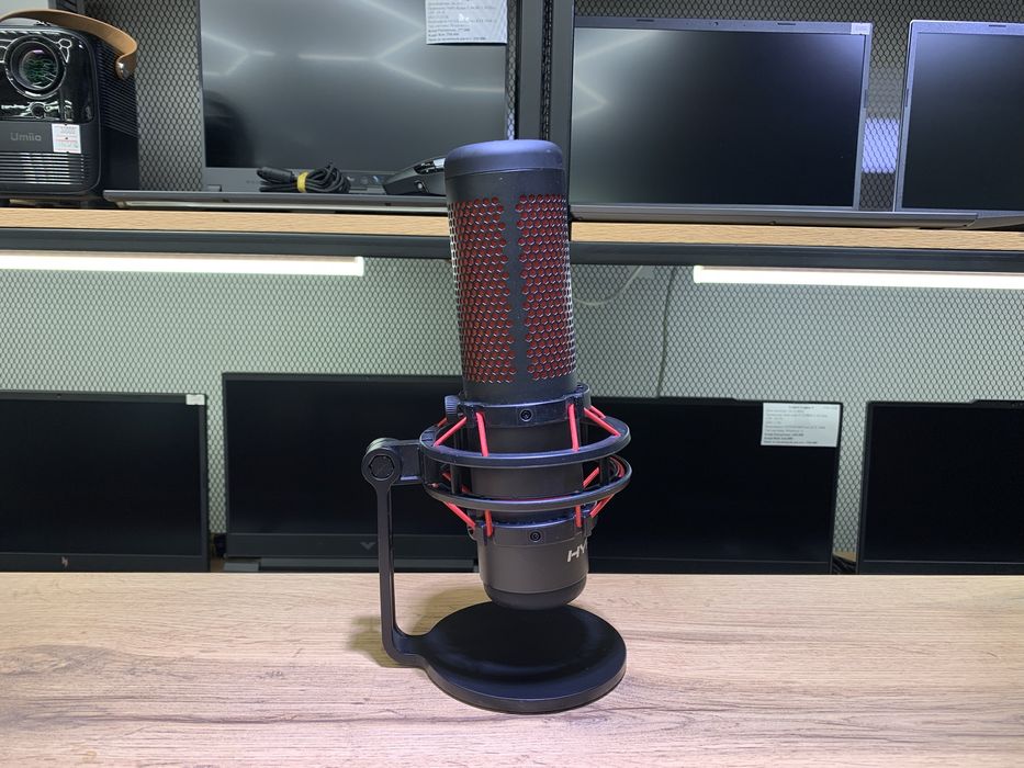 Микрофон HyperX QuadCast, конденсаторный, 1137/А10