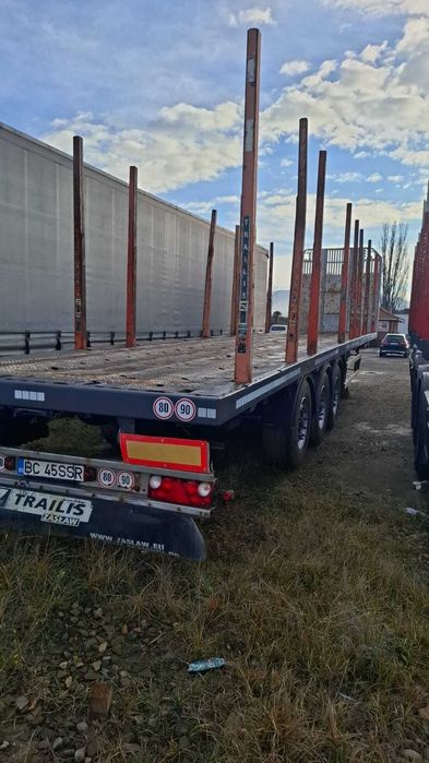 Vand semiremorca transport lemn ZASLAW