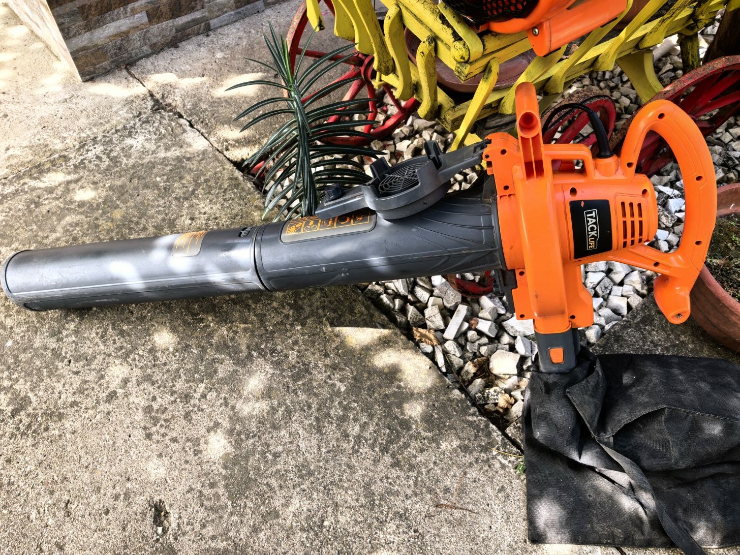 TACK LIFE Електрически листо събирач. Духалка. Метла 3000w