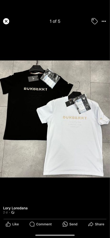 Tricouri Burberry