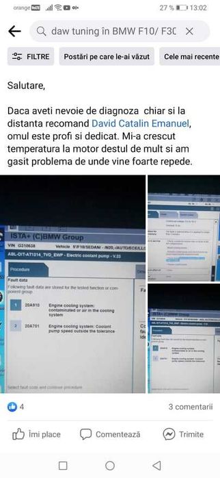 Diagnoze , ,Codarii Functii ,Update Harti Totul Online Oriunde BMW
