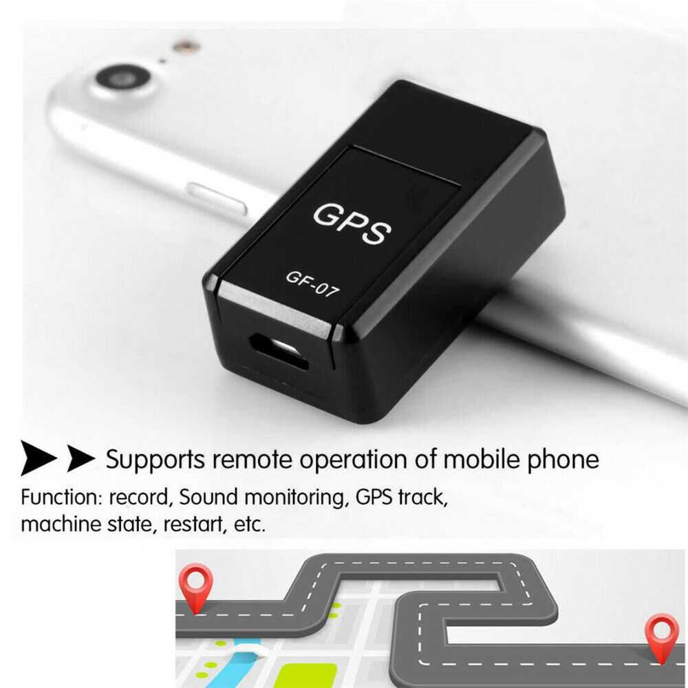 Mini GF-07 Localizator de urmărire GPS. Urmărire în timp real