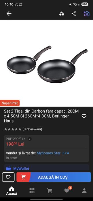 Set Tigai Berlinger Haus Carbon Pro noi