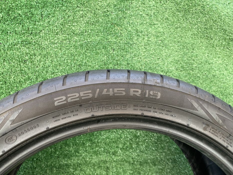 Set 2 anvelope vara Nokian Tyres Powerproof 225 45 19 96W Dot 0422 6mm